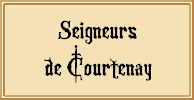 Ecu des Seigneurs de Courtenay (légende)